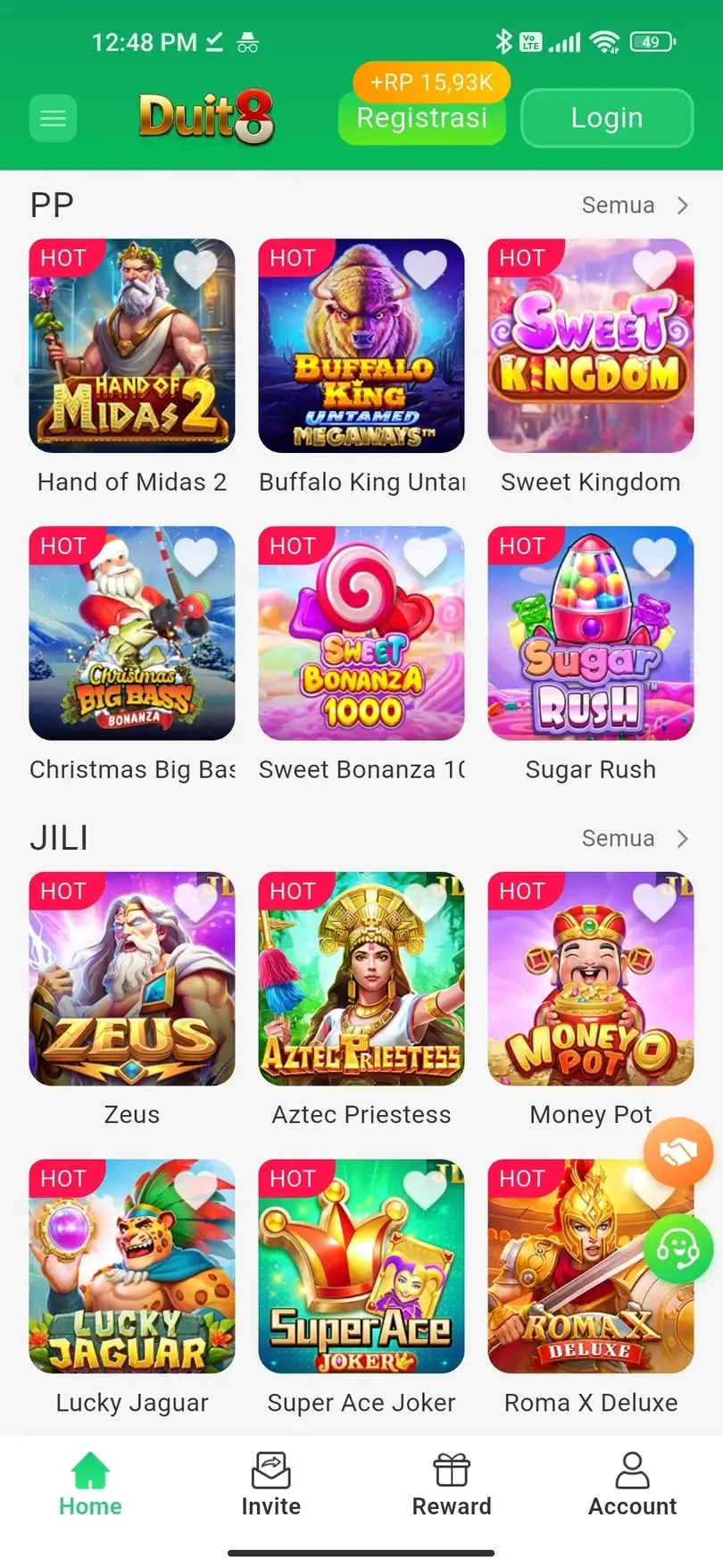 Koleksi game JILI dan Pragmatic Play